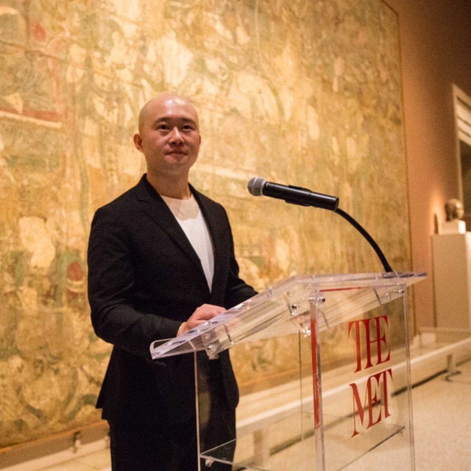 Frank Bi with AAJA members and friends