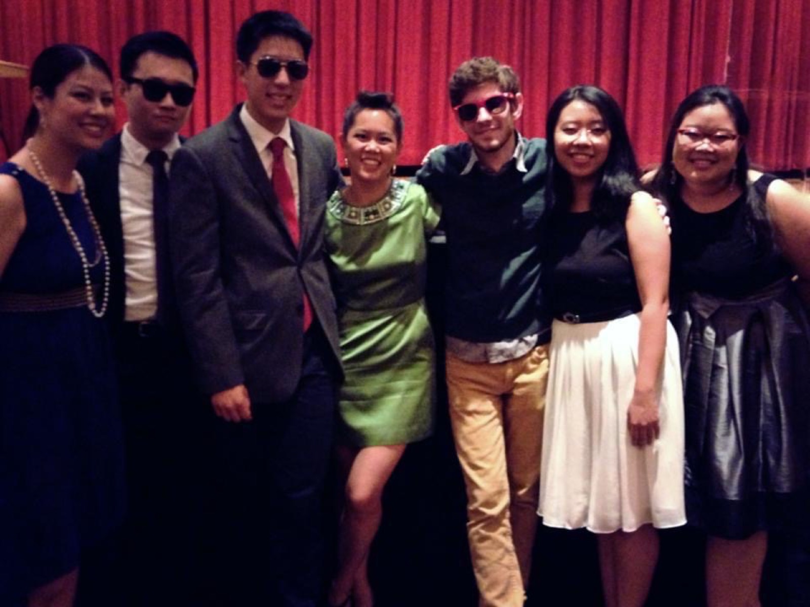 Frank Bi with AAJA members and friends
